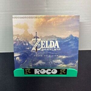 The Legend Of Zelda Breath Of The Wild / Sound Selection CD - Soundtrack SEALED